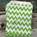 Chevron Paper Treat Bags (12 PCS) - assorted colours